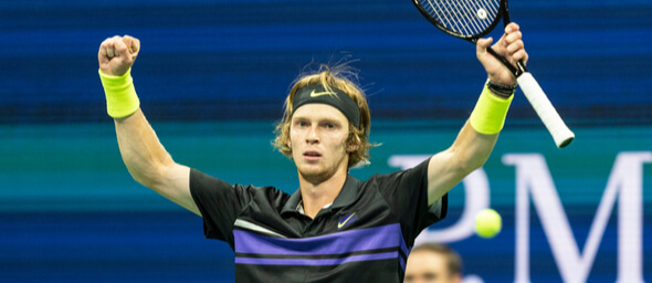 Tenis, Andrej Rublev -  lev radin, Shutterstock.com