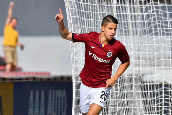 Fortuna Liga, Sparta Praha, Adam Hložek - Zdroj ČTK, Šimánek Vít