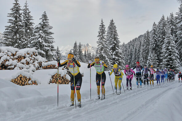 Dálkové běhy Ski Classics, ženský závod - Zdroj ČTK, AP, Newspower