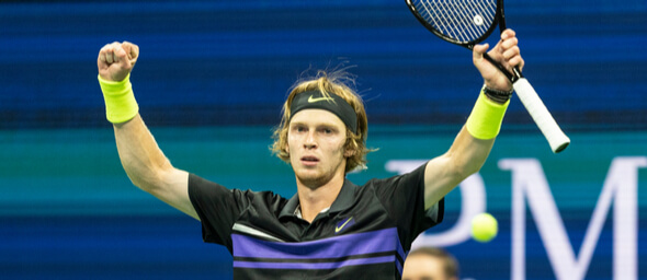 Tenis, Andrej Rublev -  lev radin, Shutterstock.com