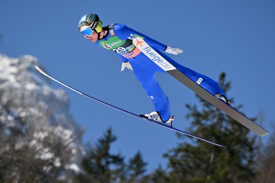 Lety na lyžích, FIS Světový pohár Planica ve Slovinsku, domácí Timi Zajc