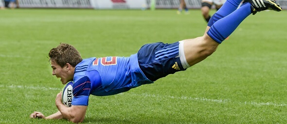 Rugby, Antoine Dupont, Francie - Zdroj takaimages, Shutterstock.com