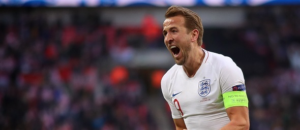 Harry Kane, anglický fotbalový reprezentant  - MDI, Shutterstock.com