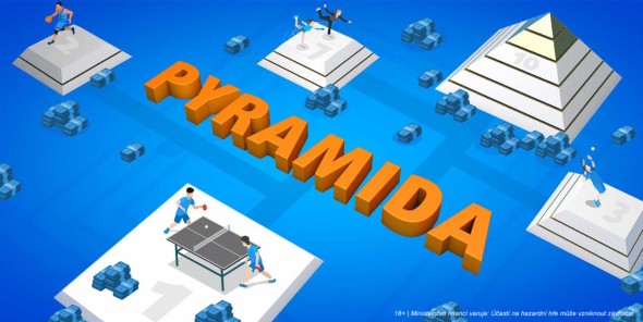 Tipsport - Pyramida - sázkař vyhrál 19 mega