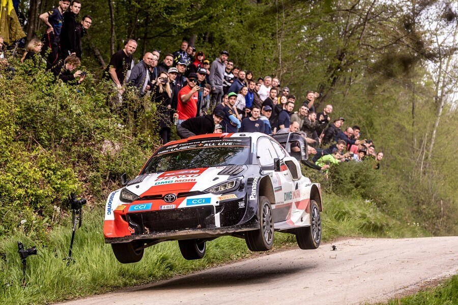 Rally, WRC Chorvatsko, Kalle Rovanperä a Jonne Halttunen s Toyotou