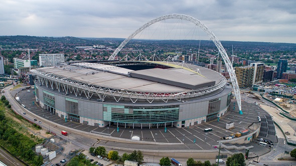 Stadion Wembley, Londýn - Zdroj Vittorio Caramazza, Shutterstock.com