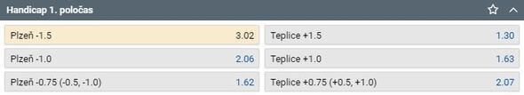 Plzeň - Teplice tip na semifinále MOL Cupu