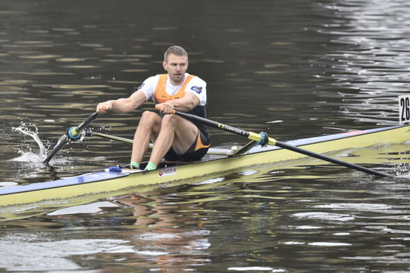 Veslování, skifař Ondřej Synek - Zdroj ČTK, Říhová Michaela