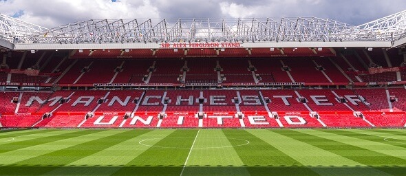 Premier League, Manchester United, stadion Old Trafford - Zdroj Nook Thitipat, Shutterstock.com