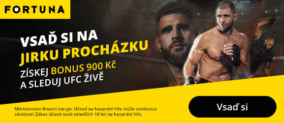 Sleduj Jiřího Procházku živě na Fortuna TV