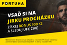 Sleduj Jiřího Procházku živě na Fortuna TV
