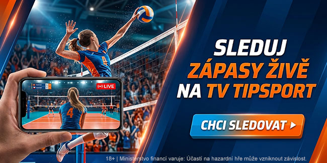 Sleduj zápas živě na TV Tipsport Sleduj zápas živě na TV Tipsport