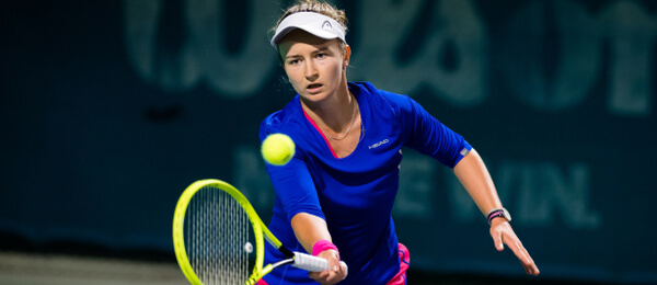 Tenis, Barbora Krejčíková na turnaji WTA 500 Abu Dhabi - Zdroj ČTK, ZUMA, Rob Prange