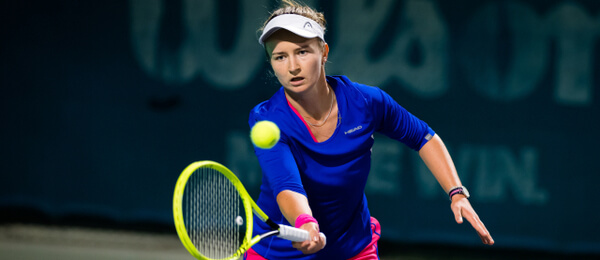 Tenis, Barbora Krejčíková na turnaji WTA 500 Abu Dhabi - Zdroj ČTK, ZUMA, Rob Prange