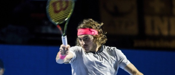 Tenis, Stefanos Tsitsipas, ATP - Zdroj ČTK, AP, Alexandra Wey