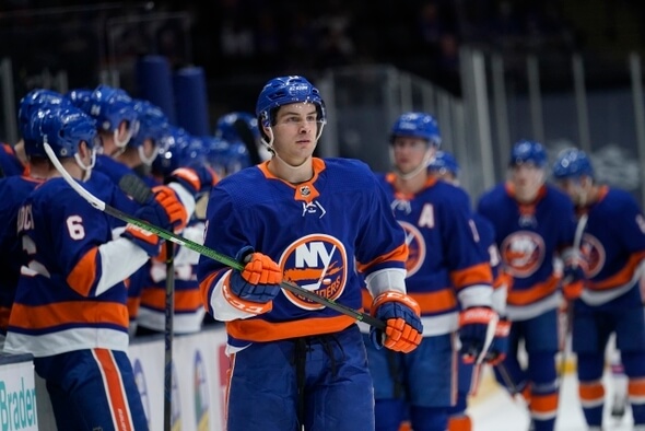 Hokej, NHL, New York Islanders, Matt Barzal - Zdroj ČTK, AP, Frank Franklin II, FF