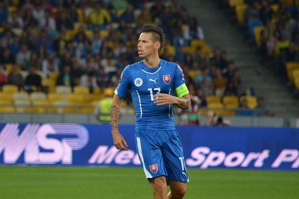 Marek Hamšík v dresu slovenské reprezentace - Zdroj Vlad1988, Shutterstock.com