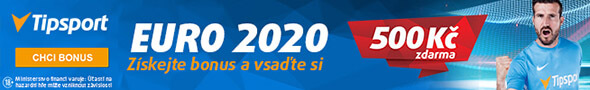 Tipsport EURO 2020 - 500 Kč