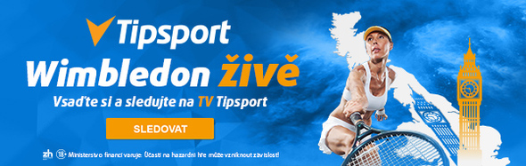 Wimbledon živě: Vsaďte si a sledujte tenisový Wimbledon na TV Tipsport