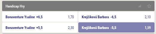 Bonaventure vs. Krejčíková