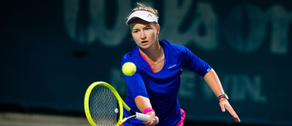 Tenis, Barbora Krejčíková na turnaji WTA 500 Abu Dhabi - Zdroj ČTK, ZUMA, Rob Prange