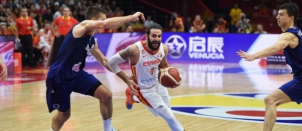 Basketbal, Španělsko, Ricky Rubio - Zdroj LiveMedia, Shutterstock.com