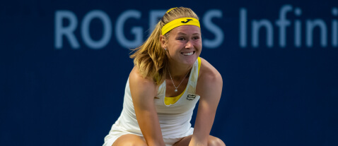 Tenis, Marie Bouzková, WTA Rogers Cup Toronto 2019 - Zdroj ČTK, ZUMA, AFP7