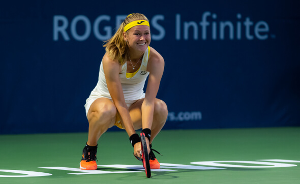 Tenis, Marie Bouzková, WTA Rogers Cup Toronto 2019 - Zdroj ČTK, ZUMA, AFP7