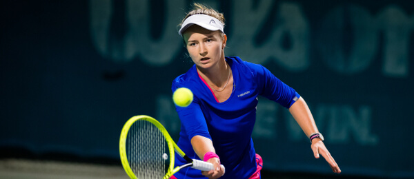 Tenis, Barbora Krejčíková na turnaji WTA 500 Abu Dhabi - Zdroj ČTK, ZUMA, Rob Prange