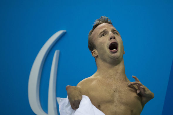 Plavání, český paralympionik Arnošt Petráček - Zdroj ČTK, AP, Felipe Dana