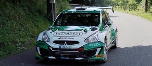 Rallye, Mitsubishi Mirage Open N - Zdroj Miroslav Milda, Shutterstock.com