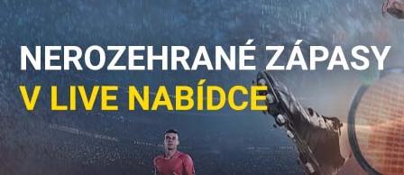 Fortuna - nerozehrané zápasy v LIVE nabídce