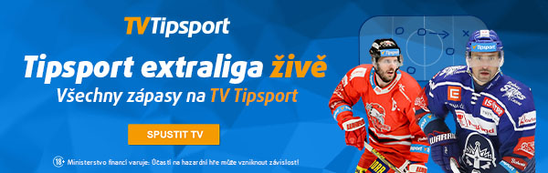 Sledujte zápasy extraligy na TV Tipsport zdarma