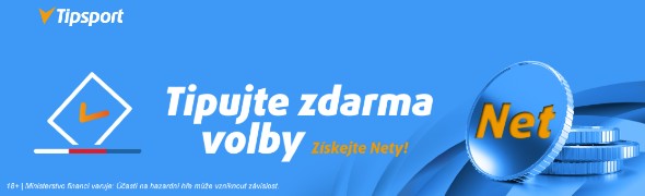 Tipujte zdarma volby - Tipsport soutěž pro registrované uživatele