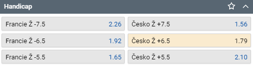 Tip na házenou žen - Francie vs Česko