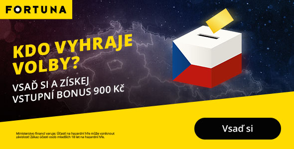 Kdo vyhraje volby - vsaď si a získej bonus na Fortuně