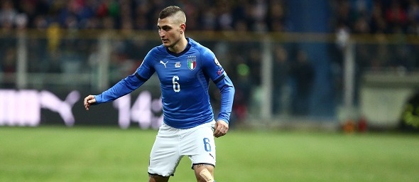 Fotbal, Itálie, Marco Verratti - Zdroj sbonsi, Shutterstock.com