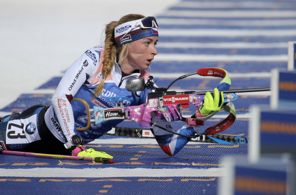Biatlon, Markéta Davidová, světový pohár v biatlonu - Zdroj ČTK, Plíhal Libor