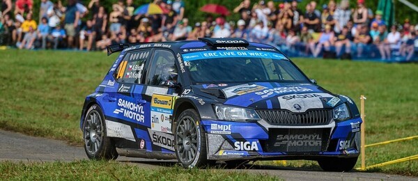 Rally, Adam Březík a Ondřej Krajča, Škoda Fabia