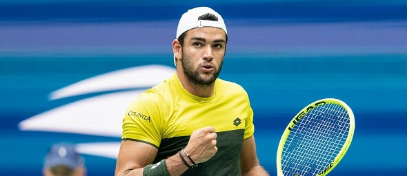 Italský tenista Matteo Berrettini - Zdroj lev radin Shutterstock