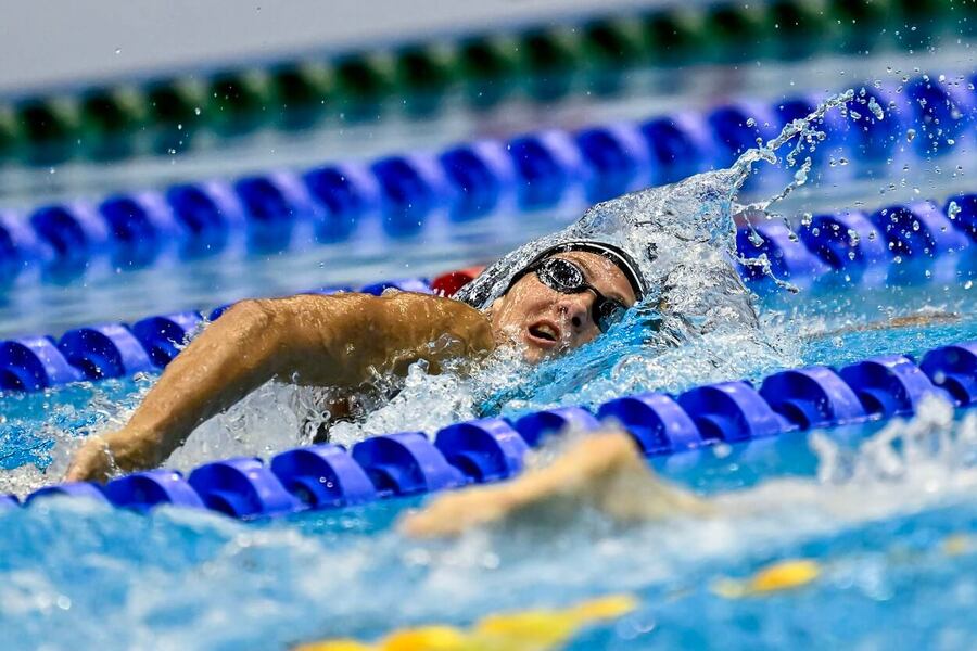 Plavání, Barbora Seemanová během Mistrovství světa v Japonsku, 200 metrů volně