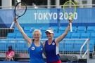 Tenis, čtyřhra, Kateřina Siniaková, Barbora Krejčíková - Zdroj ČTK, Xinhua, Li Yibo