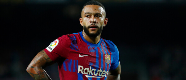 Fotbal, La Liga, Barcelona, Memphis Depay - Zdroj ČTK, AP ,Joan Monfort, PW, sluciano