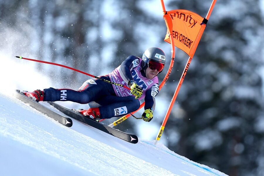 Alpské lyžování, Aleksander Aamodt Kilde během SP v Beaver Creek, Colorado, USA