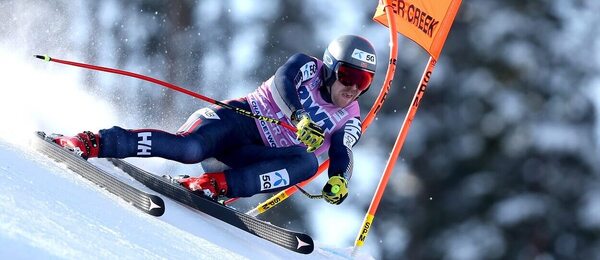 Alpské lyžování, Aleksander Aamodt Kilde během SP v Beaver Creek, Colorado, USA