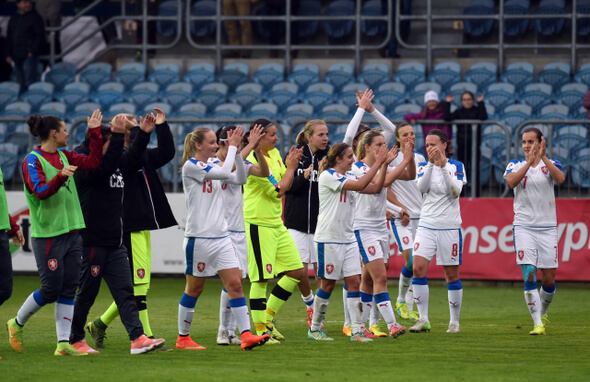 Fotbal, ženský fotbal, české fotbalistky - Zdroj ČTK, Ožana Jaroslav