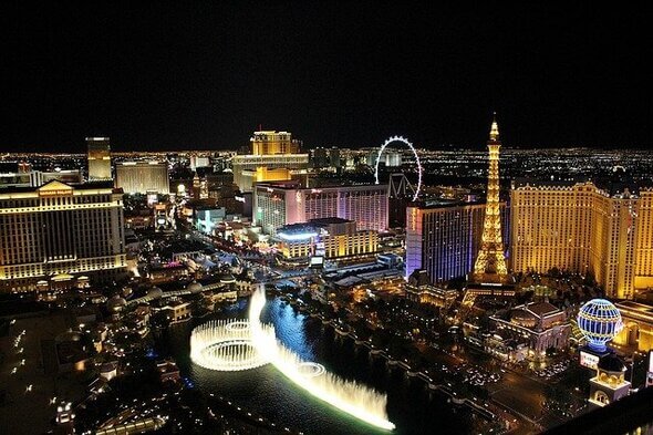Las Vegas v noci - Pixabay