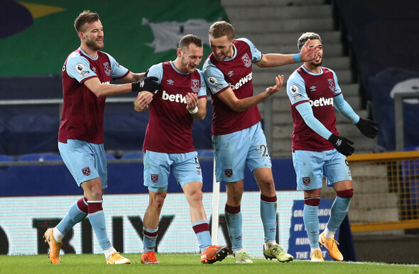 Fotbal, Premier League, West Ham United, Tomáš Souček a Vladimír Coufal - Zdroj ČTK, PA, Jan Kruger