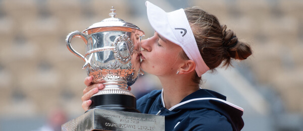 Tenis, Barbora Krejčíková po výhře na Roland Garros - Zdroj ČTK, ABACA, Zabulon Laurent, ABACA