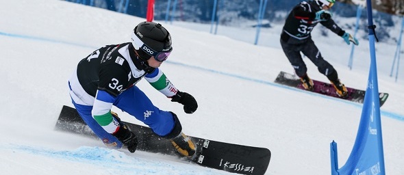 Snowboarding, slalom - Ital Mirko Felicetti - Zdroj LiveMedia, Shutterstock.com